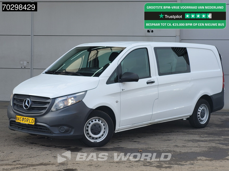Mercedes-Benz Vito 114 Automaat Dubbel Cabine L2H1 Airco Cruise Parkeersensoren Euro6 DC Doka Mixto L2 Airco Cruise control - Kis furgon: 1 kép. Mercedes-Benz Vito 114 Automaat Dubbel Cabine L2H1 Airco Cruise Parkeersensoren Euro6 DC Doka Mixto L2 Airco Cruise control - Kis furgon: 1 kép.