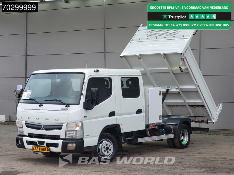 Mitsubishi Canter 3C15 3.0L Kipper met Kist Dubbel Cabine Dubbellucht 3,5t Trekhaak 150PK Airco Euro6 Tipper Benne Kieper Airco Trekhaak - Billenőplatós kisteherautó: 1 kép. Mitsubishi Canter 3C15 3.0L Kipper met Kist Dubbel Cabine Dubbellucht 3,5t Trekhaak 150PK Airco Euro6 Tipper Benne Kieper Airco Trekhaak - Billenőplatós kisteherautó: 1 kép.