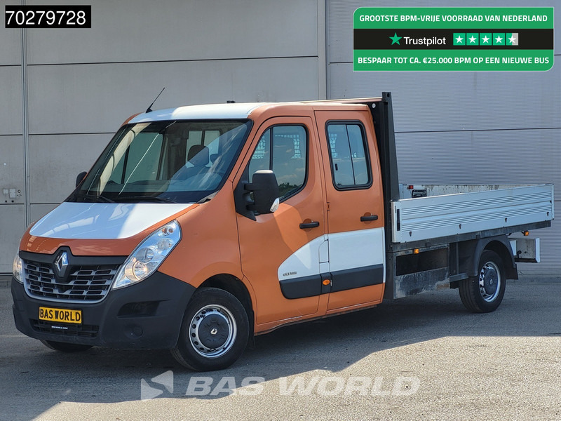 Renault Master 125PK Open Laadbak Dubbel Cabine Navi Pritsche Pickup Open Box - Platós kisteherautó: 1 kép. Renault Master 125PK Open Laadbak Dubbel Cabine Navi Pritsche Pickup Open Box - Platós kisteherautó: 1 kép.