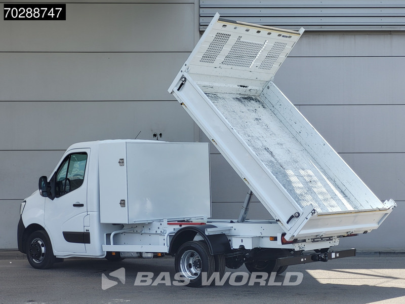 Renault Master 130pk Kipper met Kist Dubbellucht 3,5t Trekhaak LED Airco Cruise Euro6 Kieper Tipper Benne 2m3 Airco Trekhaak Cruise control - Billenőplatós kisteherautó: 2 kép. Renault Master 130pk Kipper met Kist Dubbellucht 3,5t Trekhaak LED Airco Cruise Euro6 Kieper Tipper Benne 2m3 Airco Trekhaak Cruise control - Billenőplatós kisteherautó: 2 kép.