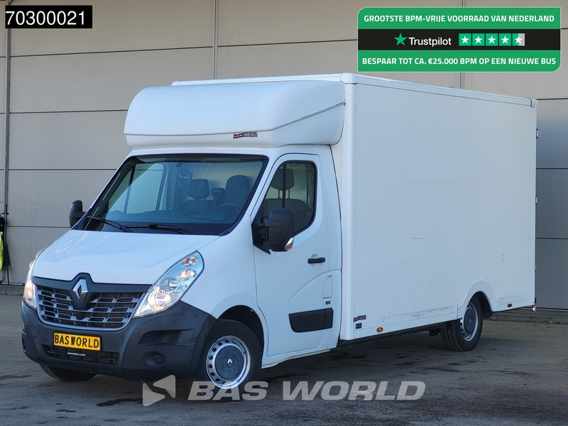 Renault Master 130pk Lowliner 422cm Bakwagen Achterdeuren Airco Cruise Euro6 Verkoopwagen Meubelbak Koffer Airco Cruise control - Dobozos kisteherautó: 1 kép. Renault Master 130pk Lowliner 422cm Bakwagen Achterdeuren Airco Cruise Euro6 Verkoopwagen Meubelbak Koffer Airco Cruise control - Dobozos kisteherautó: 1 kép.