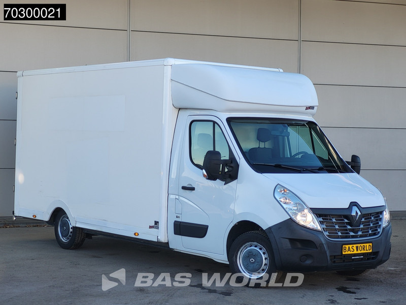 Renault Master 130pk Lowliner 422cm Bakwagen Achterdeuren Airco Cruise Euro6 Verkoopwagen Meubelbak Koffer Airco Cruise control - Dobozos kisteherautó: 5 kép. Renault Master 130pk Lowliner 422cm Bakwagen Achterdeuren Airco Cruise Euro6 Verkoopwagen Meubelbak Koffer Airco Cruise control - Dobozos kisteherautó: 5 kép.