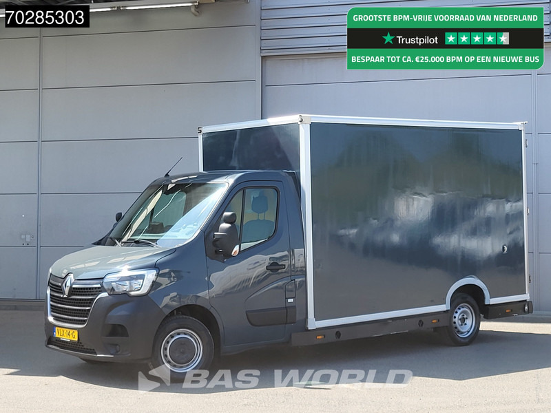 Renault Master 150PK Bakwagen Airco Cruise Luchtvering Meubelbak Plancher Verkoopwagen Foodtruck Paardenwagen 18m3 Airco Cruise control - Dobozos kisteherautó: 1 kép. Renault Master 150PK Bakwagen Airco Cruise Luchtvering Meubelbak Plancher Verkoopwagen Foodtruck Paardenwagen 18m3 Airco Cruise control - Dobozos kisteherautó: 1 kép.
