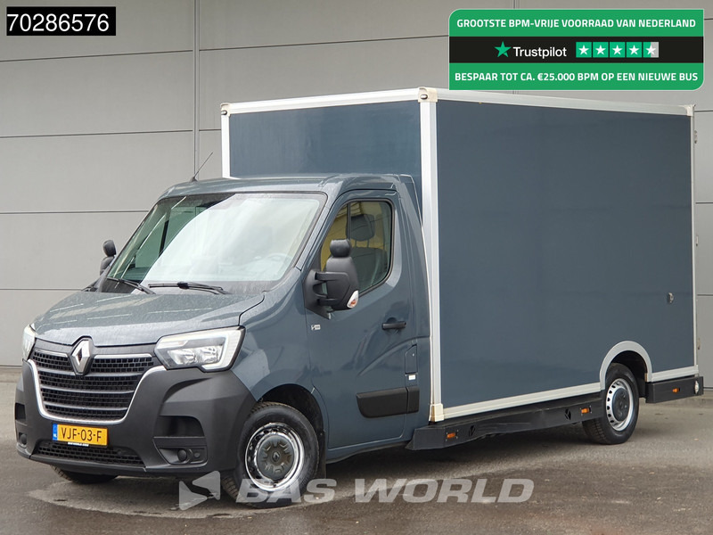 Renault Master 150PK Engine problem! Bakwagen Airco Cruise Luchtvering Meubelbak Plancher Verkoopwagen Foodtruck Paardenwagen 18m3 Airco Cruise contr - Dobozos kisteherautó: 1 kép. Renault Master 150PK Engine problem! Bakwagen Airco Cruise Luchtvering Meubelbak Plancher Verkoopwagen Foodtruck Paardenwagen 18m3 Airco Cruise contr - Dobozos kisteherautó: 1 kép.