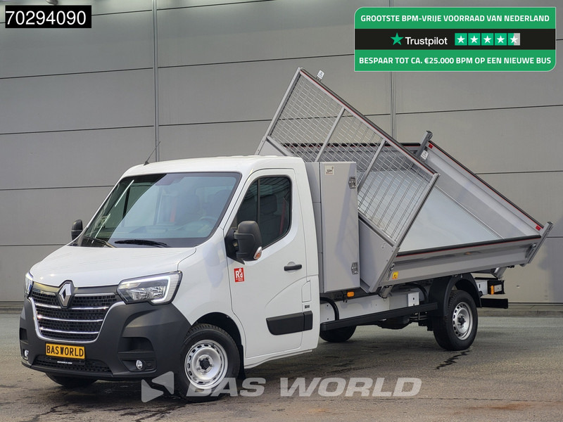 Renault Master 165PK 3 zijdige Kipper met Kist Trekhaak Airco Cruise Tipper Kieper Benne Airco Trekhaak Cruise control - Billenőplatós kisteherautó: 1 kép. Renault Master 165PK 3 zijdige Kipper met Kist Trekhaak Airco Cruise Tipper Kieper Benne Airco Trekhaak Cruise control - Billenőplatós kisteherautó: 1 kép.