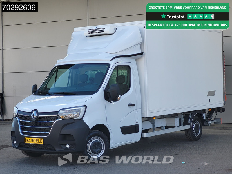 Renault Master 165PK Koelwagen Laadklep Bakwagen Gekoeld Thermo King C-250 LED Airco Cruise Euro6 Meubelbak Koffer Koel Koeler Kühler Kühl Kühlkoffer - Hűtős kisteherautó: 1 kép. Renault Master 165PK Koelwagen Laadklep Bakwagen Gekoeld Thermo King C-250 LED Airco Cruise Euro6 Meubelbak Koffer Koel Koeler Kühler Kühl Kühlkoffer - Hűtős kisteherautó: 1 kép.