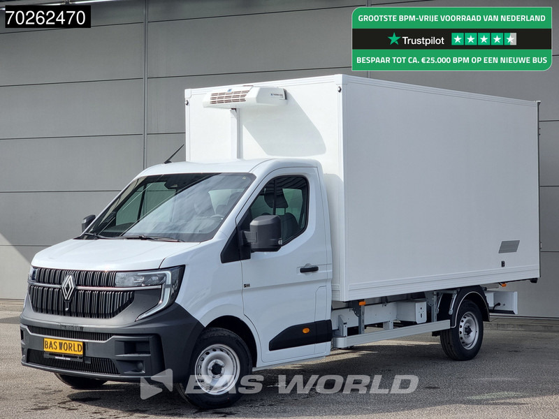 Renault Master 170pk Koelwagen 2025model BPM vrij! Thermo King C-250 LED Airco Cruise Carplay Koeler Koel Kühlwagen Kühlkoffer 17m3 Airco Cruise cont - Hűtős kisteherautó: 1 kép. Renault Master 170pk Koelwagen 2025model BPM vrij! Thermo King C-250 LED Airco Cruise Carplay Koeler Koel Kühlwagen Kühlkoffer 17m3 Airco Cruise cont - Hűtős kisteherautó: 1 kép.