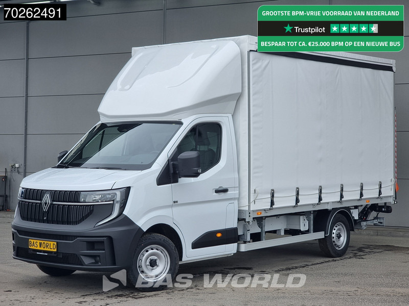 Renault Master 170pk Schuifzeilen met Laadklep 2025 Model LED Carplay Airco Cruise Schuifzeil Zeilen Koffer Meubelbak 21m3 Airco Cruise control - Ponyvás kisteherautó: 1 kép. Renault Master 170pk Schuifzeilen met Laadklep 2025 Model LED Carplay Airco Cruise Schuifzeil Zeilen Koffer Meubelbak 21m3 Airco Cruise control - Ponyvás kisteherautó: 1 kép.