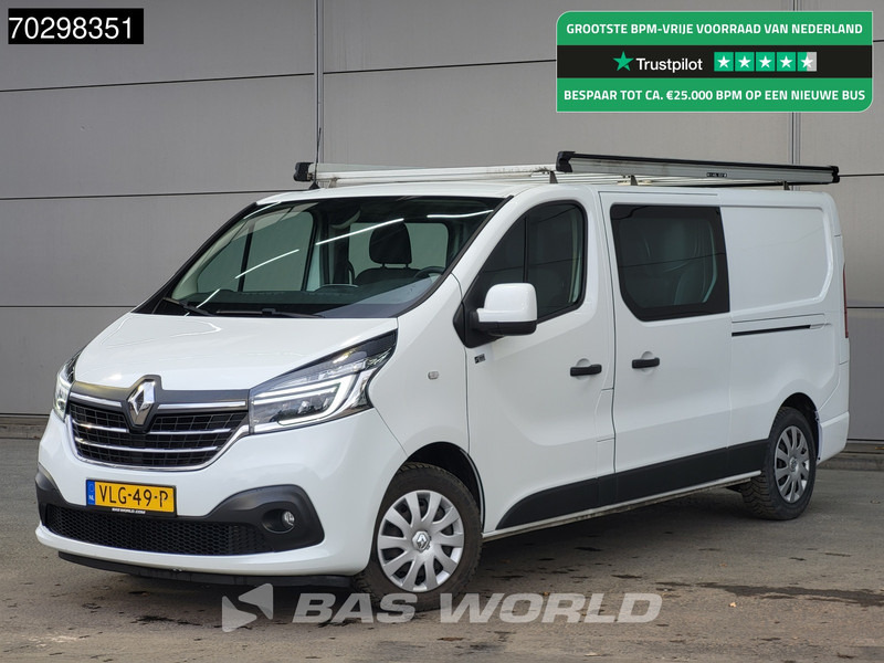Renault Trafic 120pk Dubbel Cabine 2x Schuifdeur L2H1 Trekhaak LED Navi Airco Cruise Camera Parkeersensoren Imperiaal Euro6 DC Doka Mixto Airco - Kis furgon: 1 kép. Renault Trafic 120pk Dubbel Cabine 2x Schuifdeur L2H1 Trekhaak LED Navi Airco Cruise Camera Parkeersensoren Imperiaal Euro6 DC Doka Mixto Airco - Kis furgon: 1 kép.