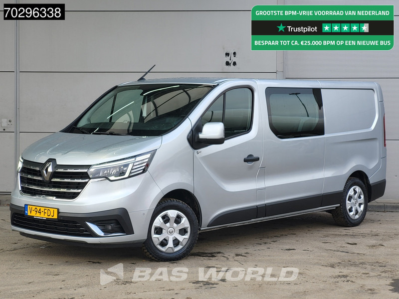 Renault Trafic 130pk Dubbel Cabine L2H1 Trekhaak LED Navi Airco Cruise Camera Parkeersensoren Euro6 DC Doka Mixto L2 Airco Trekhaak Cruise cont - Kis furgon: 1 kép. Renault Trafic 130pk Dubbel Cabine L2H1 Trekhaak LED Navi Airco Cruise Camera Parkeersensoren Euro6 DC Doka Mixto L2 Airco Trekhaak Cruise cont - Kis furgon: 1 kép.