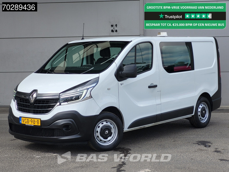 Renault Trafic 95pk Dubbel Cabine L1H1 LED Navi Airco Cruise Parkeersensoren Euro6 L1 DC Doka Mixto 6m3 Airco Cruise control - Kis furgon: 1 kép. Renault Trafic 95pk Dubbel Cabine L1H1 LED Navi Airco Cruise Parkeersensoren Euro6 L1 DC Doka Mixto 6m3 Airco Cruise control - Kis furgon: 1 kép.