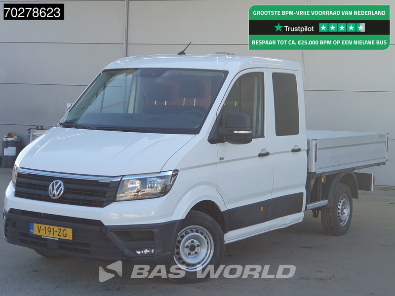 Volkswagen Crafter 102pk Open Laadbak Dubbel Cabine Trekhaak Airco Cruise Camera Euro6 Tipper Benne Kieper 2m3 Airco Dubbel cabine Trekhaak Cruise - Platós kisteherautó: 1 kép. Volkswagen Crafter 102pk Open Laadbak Dubbel Cabine Trekhaak Airco Cruise Camera Euro6 Tipper Benne Kieper 2m3 Airco Dubbel cabine Trekhaak Cruise - Platós kisteherautó: 1 kép.