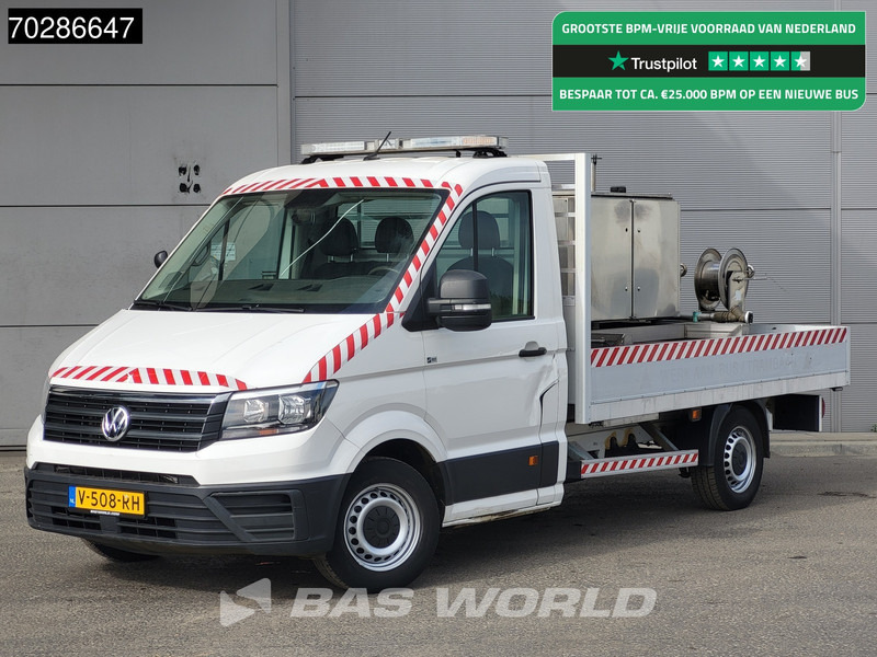 Volkswagen Crafter 177pk Automaat Open Laadbak Reinigingswagen Trekhaak Airco Cruise Euro6 Pritsche Pickup Open Box Hogedrukspuit Waterpomp Airco T - Platós kisteherautó: 1 kép. Volkswagen Crafter 177pk Automaat Open Laadbak Reinigingswagen Trekhaak Airco Cruise Euro6 Pritsche Pickup Open Box Hogedrukspuit Waterpomp Airco T - Platós kisteherautó: 1 kép.
