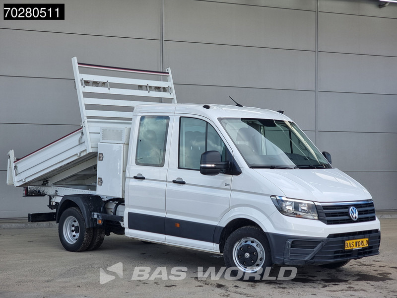 Volkswagen Crafter 177pk Dubbel Cabine Kipper met Kist Dubbellucht 3,5t Trekhaak Airco Cruise Tipper Benne Kipper Airco Dubbel cabine Trekhaak Crui - Platós kisteherautó: 3 kép. Volkswagen Crafter 177pk Dubbel Cabine Kipper met Kist Dubbellucht 3,5t Trekhaak Airco Cruise Tipper Benne Kipper Airco Dubbel cabine Trekhaak Crui - Platós kisteherautó: 3 kép.