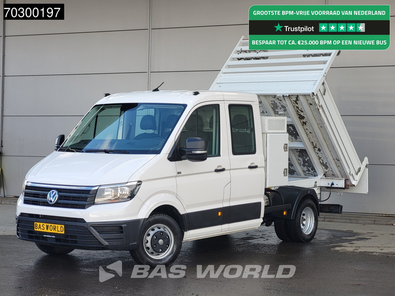 Volkswagen Crafter 177pk Kipper met Kist Dubbel Cabine Dubbellucht 3,5t Trekhaak Navi Airco Cruise Euro6 Tipper Benne Kieper Airco Trekhaak Cruise - Billenőplatós kisteherautó: 1 kép. Volkswagen Crafter 177pk Kipper met Kist Dubbel Cabine Dubbellucht 3,5t Trekhaak Navi Airco Cruise Euro6 Tipper Benne Kieper Airco Trekhaak Cruise - Billenőplatós kisteherautó: 1 kép.