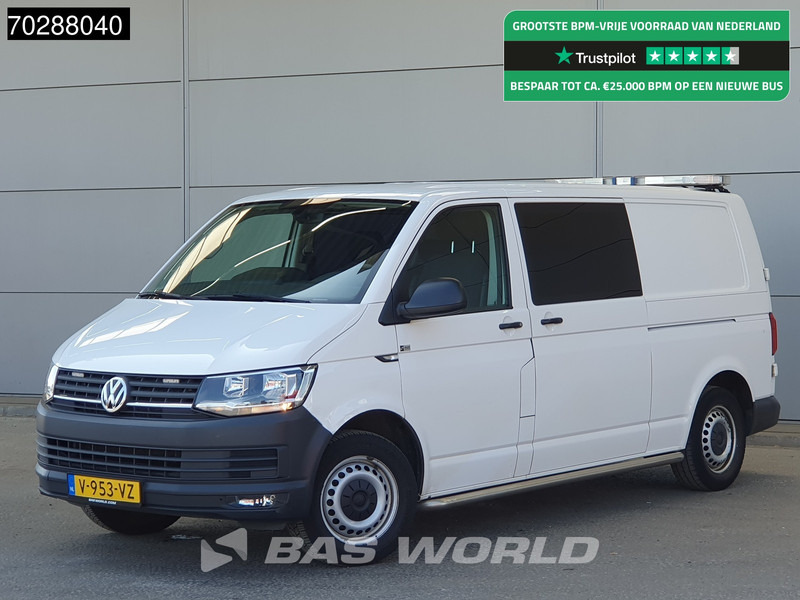 Volkswagen Transporter 150PK Dubbel Cabine Automaat L2H1 Navi Trekhaak Airco Cruise Parkeersensoren Werkplaatsinrichting L2 DC Mixto Doka 4m3 Airco Trekhaak - Kis furgon: 1 kép. Volkswagen Transporter 150PK Dubbel Cabine Automaat L2H1 Navi Trekhaak Airco Cruise Parkeersensoren Werkplaatsinrichting L2 DC Mixto Doka 4m3 Airco Trekhaak - Kis furgon: 1 kép.