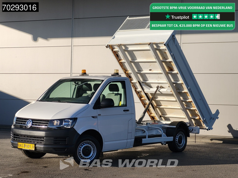 Volkswagen Transporter 150PK Kipper Trekhaak Euro6 Tipper Benne Kieper 2m3 Trekhaak - Billenőplatós kisteherautó: 1 kép. Volkswagen Transporter 150PK Kipper Trekhaak Euro6 Tipper Benne Kieper 2m3 Trekhaak - Billenőplatós kisteherautó: 1 kép.
