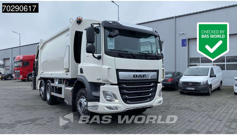 DAF CF 340 CF 6X2 NEW! 21 m3 Norba Steering-Axle Automatic ACC Euro 6 - Szemetesautó: 1 kép. DAF CF 340 CF 6X2 NEW! 21 m3 Norba Steering-Axle Automatic ACC Euro 6 - Szemetesautó: 1 kép.