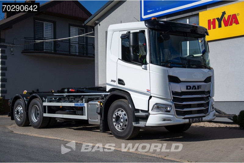 DAF XD 450 XD 6X2 NEW! 20 Tonnes Hiab Multilift ACC Automatic Steering axle Euro 6 - Horgos rakodó teherautó: 3 kép. DAF XD 450 XD 6X2 NEW! 20 Tonnes Hiab Multilift ACC Automatic Steering axle Euro 6 - Horgos rakodó teherautó: 3 kép.