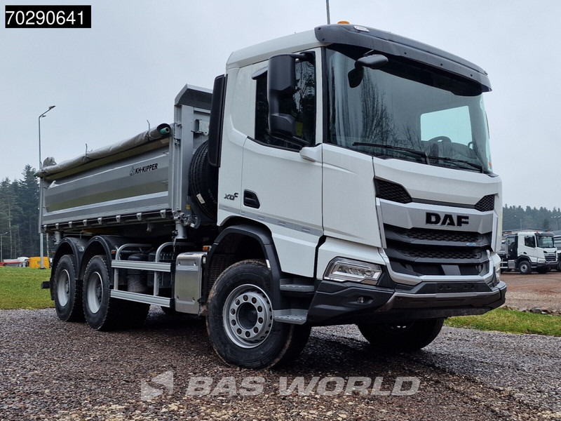 DAF XD 450 XD 6X4 NEW! 12m3 KH 3-way Tipper Big-Axle Steel suspension Euro 6 - Billenőplatós teherautó: 3 kép. DAF XD 450 XD 6X4 NEW! 12m3 KH 3-way Tipper Big-Axle Steel suspension Euro 6 - Billenőplatós teherautó: 3 kép.