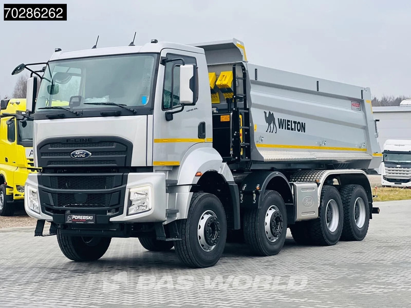 Ford F-Line 4145 8X4 NEW! 18m3 Wielton Tipper Steelsuspension Automatic Navi Euro 6 - Billenőplatós teherautó: 5 kép. Ford F-Line 4145 8X4 NEW! 18m3 Wielton Tipper Steelsuspension Automatic Navi Euro 6 - Billenőplatós teherautó: 5 kép.