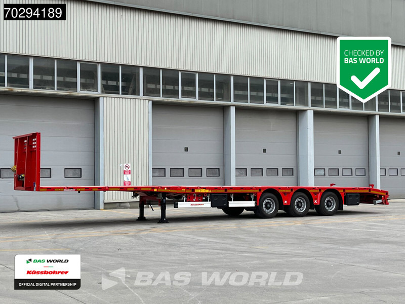 Kässbohrer 3 axles 3 axles mega extendable HD platform - Félpótkocsi mélybölcsős: 1 kép. Kässbohrer 3 axles 3 axles mega extendable HD platform - Félpótkocsi mélybölcsős: 1 kép.