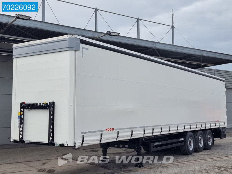 Kögel S24-1 3 axles NEW BPW/SAF Liftachse Edscha. - Ponyvás félpótkocsi: 1 kép. Kögel S24-1 3 axles NEW BPW/SAF Liftachse Edscha. - Ponyvás félpótkocsi: 1 kép.
