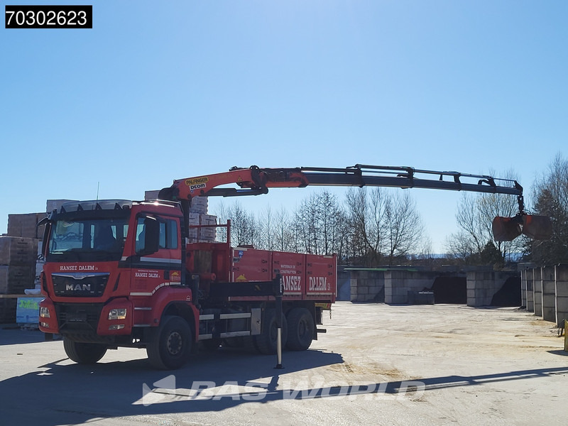 MAN TGS 33.440 6X4 Palfinger PK23001-EH Kran Crane Big-Axle 13m3 tipper Euro 6 - Billenőplatós teherautó, Darus autó: 2 kép. MAN TGS 33.440 6X4 Palfinger PK23001-EH Kran Crane Big-Axle 13m3 tipper Euro 6 - Billenőplatós teherautó, Darus autó: 2 kép.