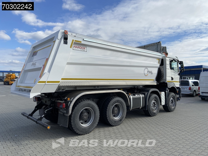 MAN TGS 41.400 8X4 20m3 KH Kipper Tarpaulin Automatic Big-Axle EURO 2 - Billenőplatós teherautó: 5 kép. MAN TGS 41.400 8X4 20m3 KH Kipper Tarpaulin Automatic Big-Axle EURO 2 - Billenőplatós teherautó: 5 kép.