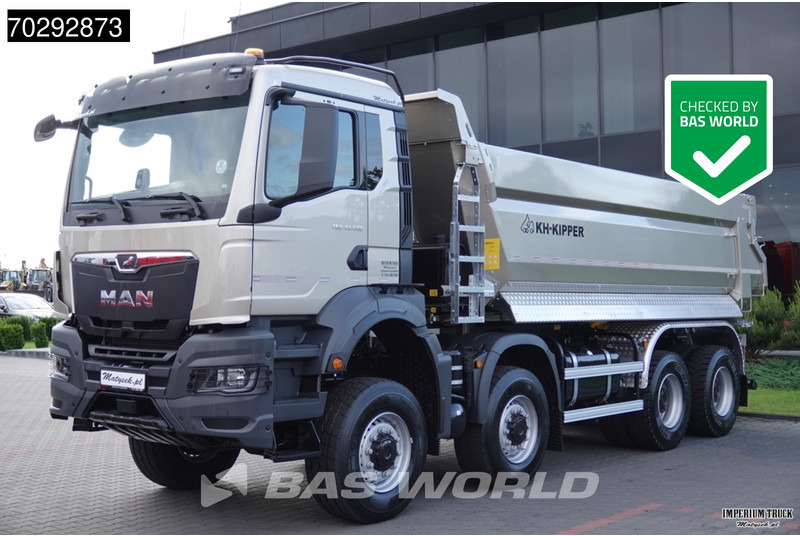 MAN TGS 41.480 TGS 8X6 Hardox Steel Tipper Big-Axle Euro 6 - Billenőplatós teherautó: 1 kép. MAN TGS 41.480 TGS 8X6 Hardox Steel Tipper Big-Axle Euro 6 - Billenőplatós teherautó: 1 kép.