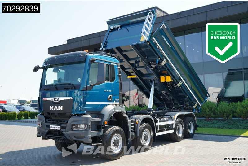 MAN TGS 41.480 TGS 8X8 - Billenőplatós teherautó: 1 kép. MAN TGS 41.480 TGS 8X8 - Billenőplatós teherautó: 1 kép.