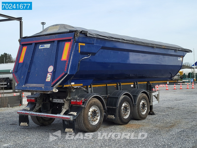 MOL MO4DAST3 3 axles 27m3 Liftachse Steel Tipper Hardox - Félpótkocsi billenőplatós: 5 kép. MOL MO4DAST3 3 axles 27m3 Liftachse Steel Tipper Hardox - Félpótkocsi billenőplatós: 5 kép.