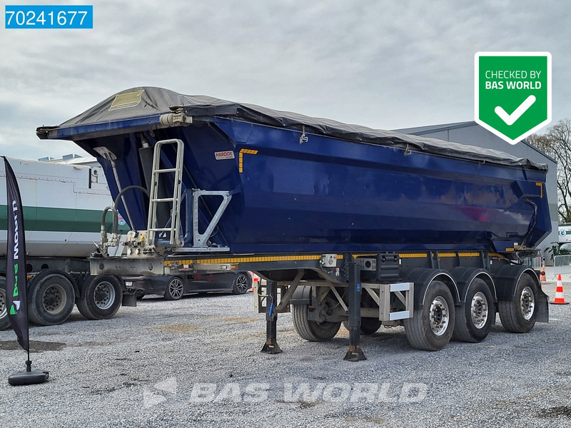 MOL MO4DAST3 3 axles 27m3 Liftachse Steel Tipper Hardox - Félpótkocsi billenőplatós: 1 kép. MOL MO4DAST3 3 axles 27m3 Liftachse Steel Tipper Hardox - Félpótkocsi billenőplatós: 1 kép.