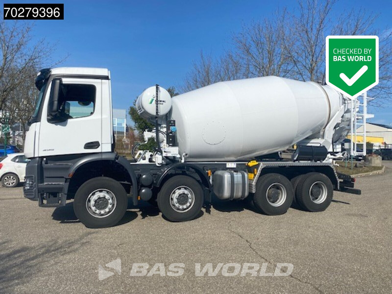 Mercedes-Benz Arocs 4145 8X4 10m3 Schwing Stetter mixer Manual Steelsuspension Euro 3 - Betonmixer: 1 kép. Mercedes-Benz Arocs 4145 8X4 10m3 Schwing Stetter mixer Manual Steelsuspension Euro 3 - Betonmixer: 1 kép.