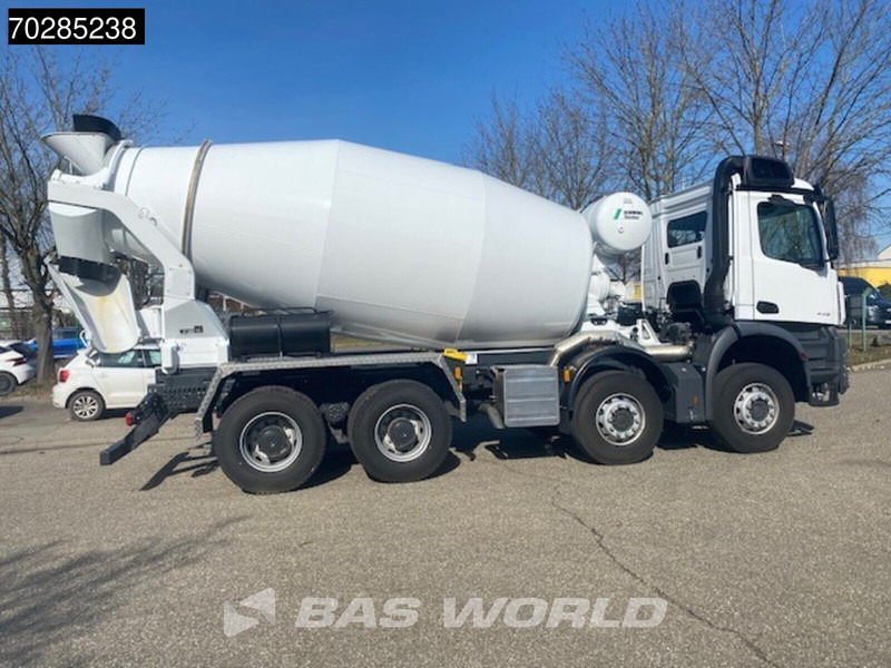 Mercedes-Benz Arocs 4145 8X4 10m3 Schwing Stetter mixer Manual Steelsuspension Euro 3 - Betonmixer: 2 kép. Mercedes-Benz Arocs 4145 8X4 10m3 Schwing Stetter mixer Manual Steelsuspension Euro 3 - Betonmixer: 2 kép.