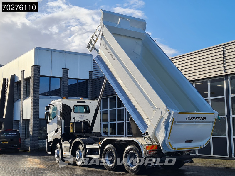 Renault C 480 8X4 NUEVO Volquete 18m3 KH, Eje Grande, Acero, OPTIBRAKE - Billenőplatós teherautó: 2 kép. Renault C 480 8X4 NUEVO Volquete 18m3 KH, Eje Grande, Acero, OPTIBRAKE - Billenőplatós teherautó: 2 kép.