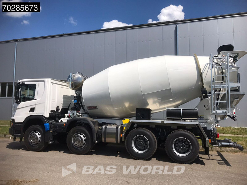 Scania P420 XT 8X4 NEW! 10m3 FML Mixer Automatic Steel suspension Big-Axle Euro 6 - Betonmixer: 5 kép. Scania P420 XT 8X4 NEW! 10m3 FML Mixer Automatic Steel suspension Big-Axle Euro 6 - Betonmixer: 5 kép.