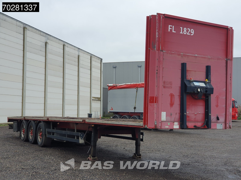 Schwarzmüller SPA 3/E - Platós félpótkocsi: 3 kép. Schwarzmüller SPA 3/E - Platós félpótkocsi: 3 kép.