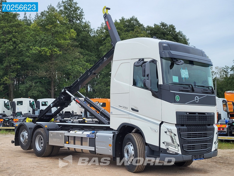 Volvo FH 500 6X2 HIAB Multilift 21T Lift+Lenkachse LED VEB+ Euro 6 - Horgos rakodó teherautó: 3 kép. Volvo FH 500 6X2 HIAB Multilift 21T Lift+Lenkachse LED VEB+ Euro 6 - Horgos rakodó teherautó: 3 kép.