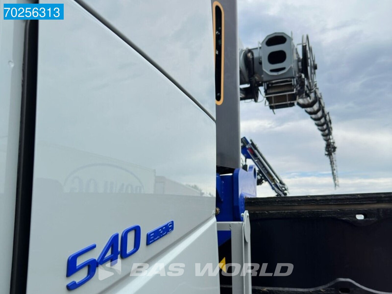 Új Platós teherautó, Darus autó Volvo FH 540 10X4 NEW! Effer 2255 Kran Crane Lift-Lenkachse ACC Navi: 16 kép.