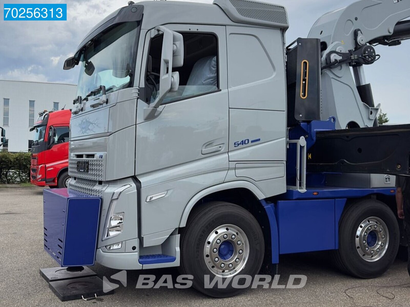 Új Platós teherautó, Darus autó Volvo FH 540 10X4 NEW! Effer 2255 Kran Crane Lift-Lenkachse ACC Navi: 11 kép.