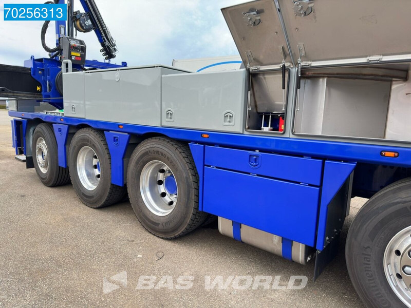 Új Platós teherautó, Darus autó Volvo FH 540 10X4 NEW! Effer 2255 Kran Crane Lift-Lenkachse ACC Navi: 6 kép.