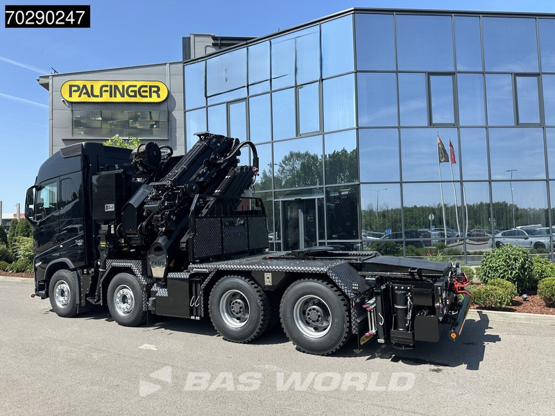 Volvo FH 540 FH 8X4 NEW! Palfinger PK1050 TEC G Crane Kran + JIB Winch Dynamic Steering Navi - Platós teherautó, Darus autó: 2 kép. Volvo FH 540 FH 8X4 NEW! Palfinger PK1050 TEC G Crane Kran + JIB Winch Dynamic Steering Navi - Platós teherautó, Darus autó: 2 kép.