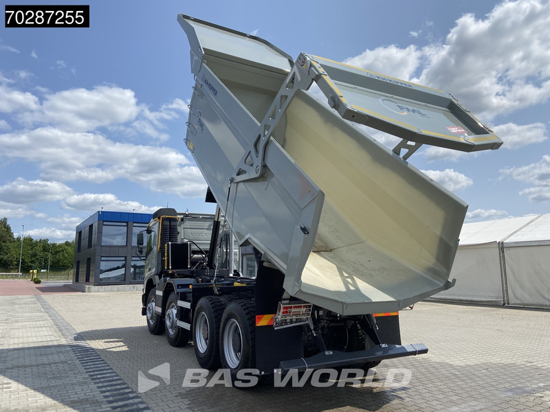 Volvo FMX 500 FMX 8X4 23m3 KH-Kipper Rock Bull VEB+ Steelsuspension Euro 6 - Billenőplatós teherautó: 2 kép. Volvo FMX 500 FMX 8X4 23m3 KH-Kipper Rock Bull VEB+ Steelsuspension Euro 6 - Billenőplatós teherautó: 2 kép.
