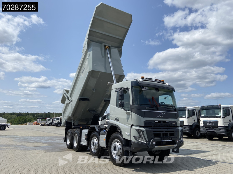 Volvo FMX 500 FMX 8X4 23m3 KH-Kipper Rock Bull VEB+ Steelsuspension Euro 6 - Billenőplatós teherautó: 3 kép. Volvo FMX 500 FMX 8X4 23m3 KH-Kipper Rock Bull VEB+ Steelsuspension Euro 6 - Billenőplatós teherautó: 3 kép.