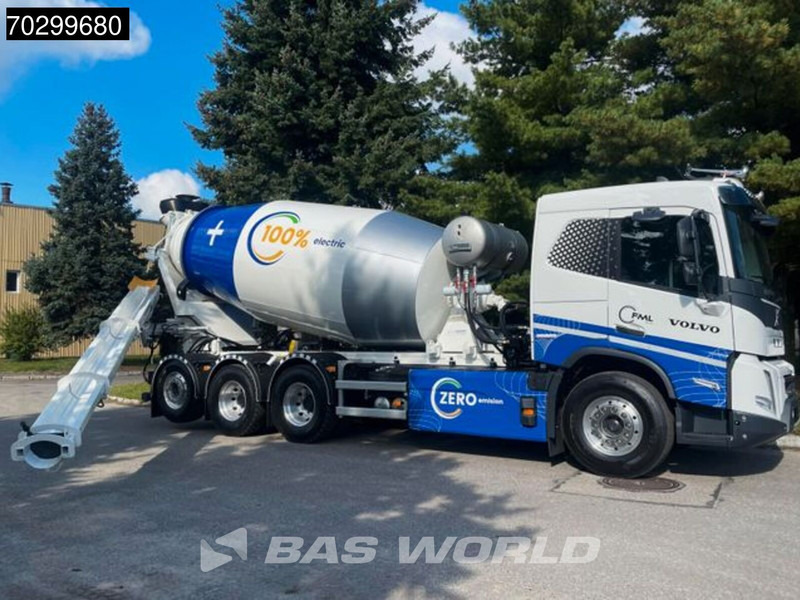 Volvo FMX 670 8X4 100% ELectric 490 kW 10m3 FML Mixer Lift/Steering Axle - Betonmixer: 5 kép. Volvo FMX 670 8X4 100% ELectric 490 kW 10m3 FML Mixer Lift/Steering Axle - Betonmixer: 5 kép.