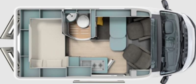 Laika Kosmo 50 Camper Van - Kempingautó: 2 kép. Laika Kosmo 50 Camper Van - Kempingautó: 2 kép.