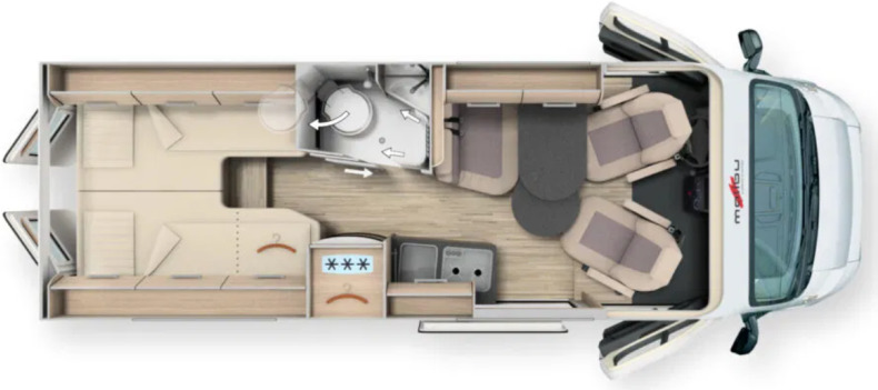 Új Kempingautó Malibu Van Comfort GT Skyview 640 LE: 1 kép.