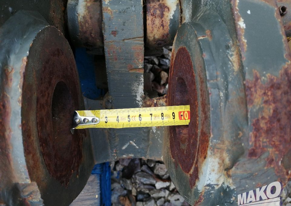 Adapterek - Építőipari gépek Szybkozłącze mechaniczne do ładowarki CAT 950: 6 kép.