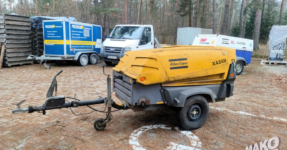 Atlas Copco XAS 97 DD PE - Áramfejlesztő: 1 kép. Atlas Copco XAS 97 DD PE - Áramfejlesztő: 1 kép.